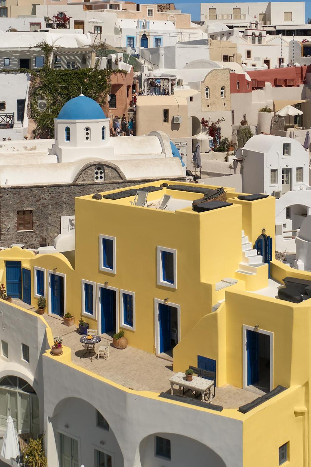 Ilivatos - Elegant Villa On The Caldera'S Edge Oia  Exterior photo